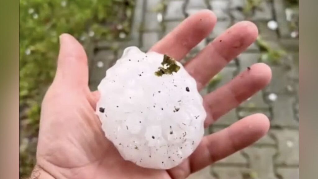 Hailstorm Havoc: Over 100 Injured as Tennis Ball-Sized Hail Pounds Italy's Veneto Region