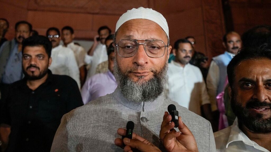 AIMIM's Asaduddin Owaisi Accuses Israel of Occupying Palestinian Land Amid Ongoing Conflict