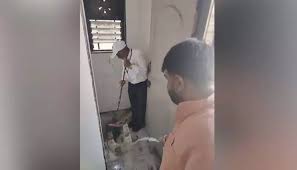 MP Orders Hospital Dean to Clean Filthy Toilet Amidst 31 Deaths in 48 Hours
