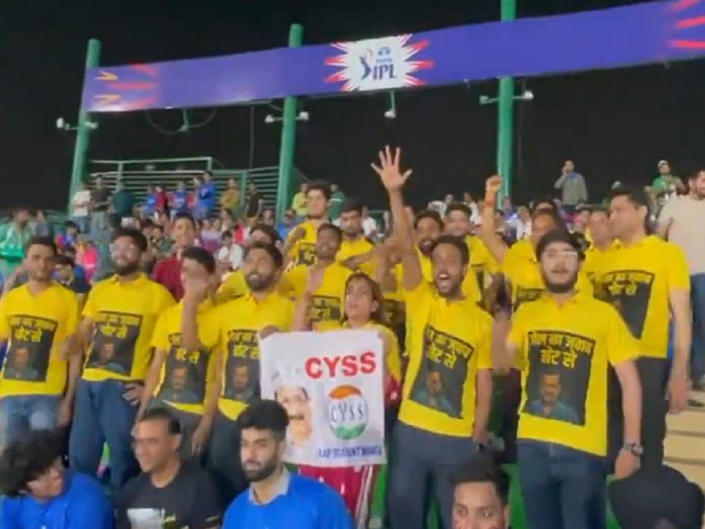 AAP Supporters Detained for Protesting Arvind Kejriwal's Arrest at IPL Match