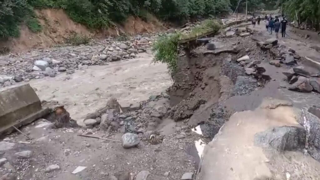 Heavy Overnight Rain Causes Devastating Landslides and Waterlogging in Uttarakhand