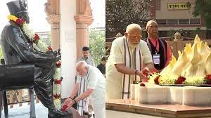 PM Modi Visits RSS Headquarters in Nagpur, Pays Tribute to RSS Founders and Dr Ambedkar