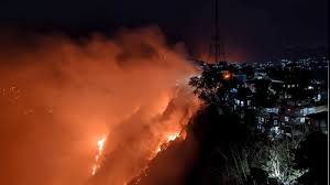 Forest Fires Ravage One-Ninth of Mizoram's Phawngpui National Park; Officials Rule Out Larger Wildfire