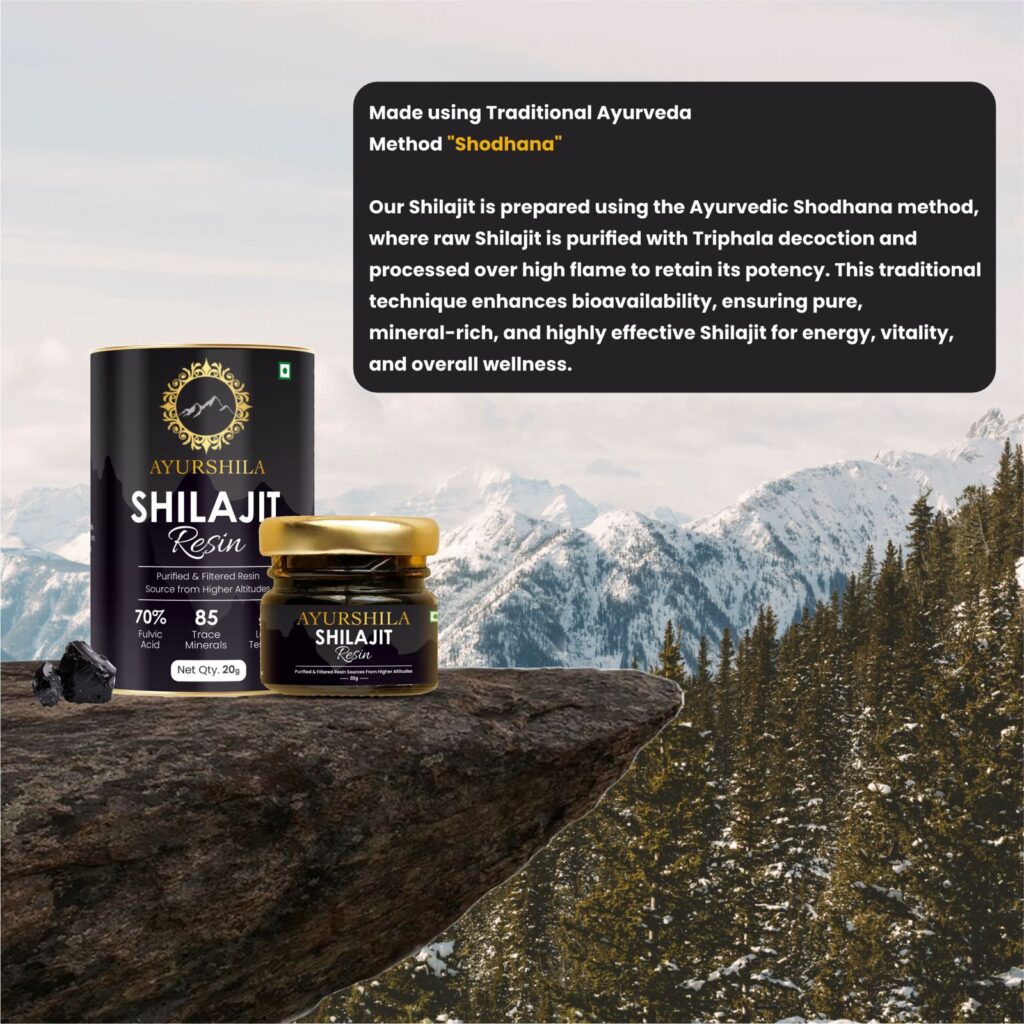 Unlock Peak Vitality Naturally with Ayurshila Shilajit Resin – The Purest Himalayan Energy Source